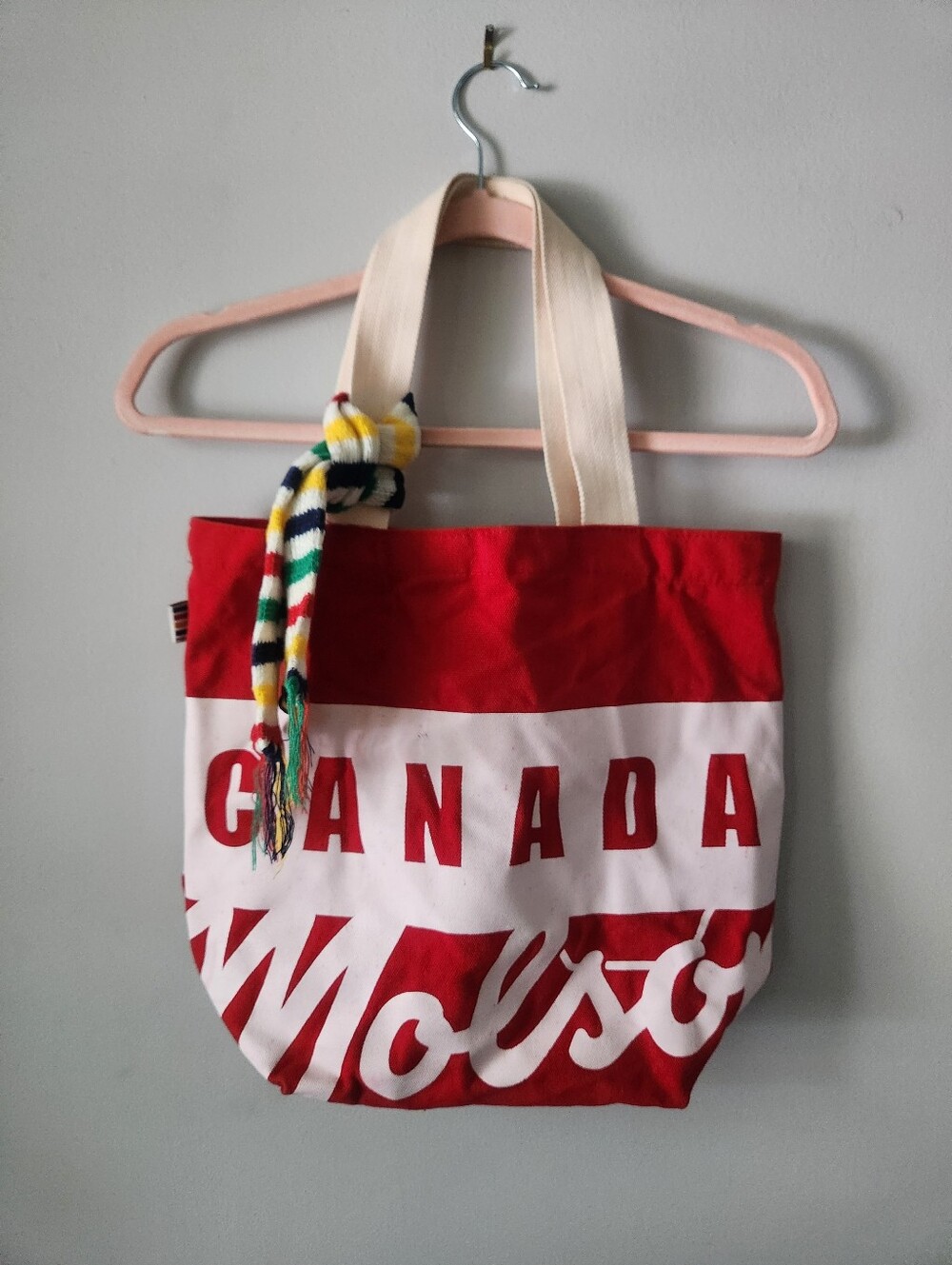 Canada / Molson Canadian HBC Stripes Canvas Tote